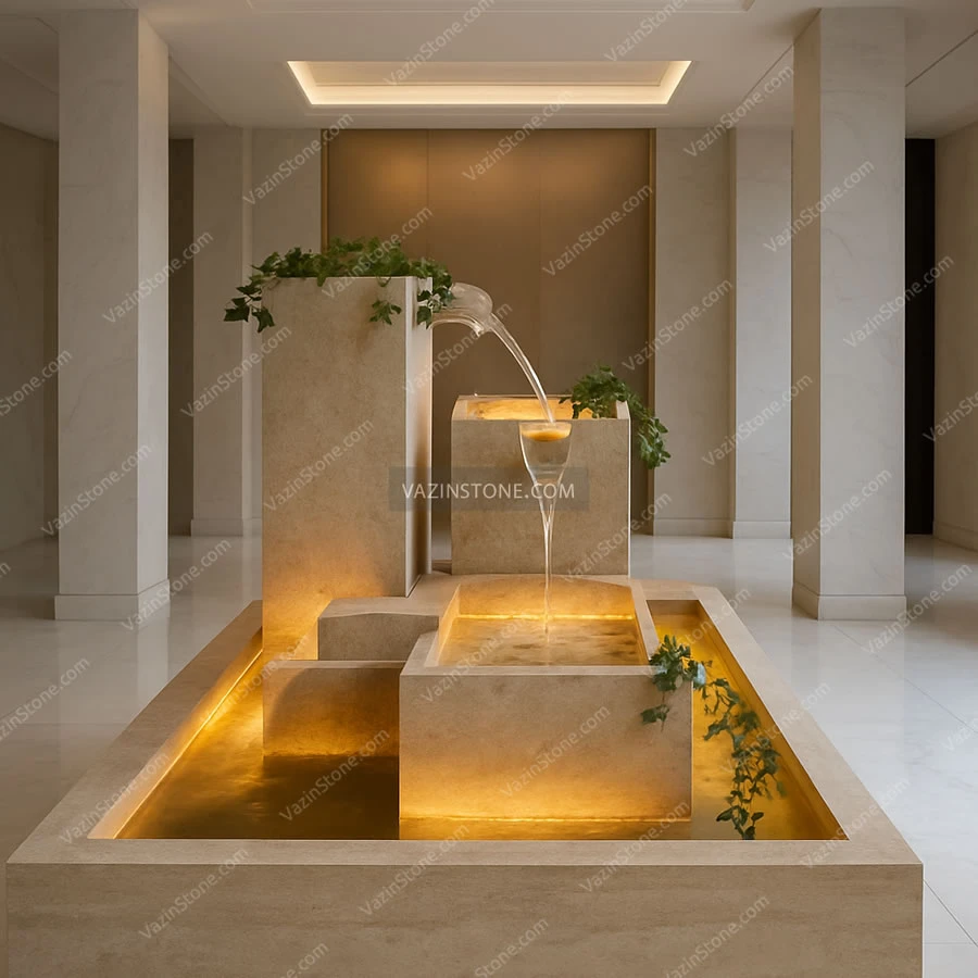 Vira stone fountain