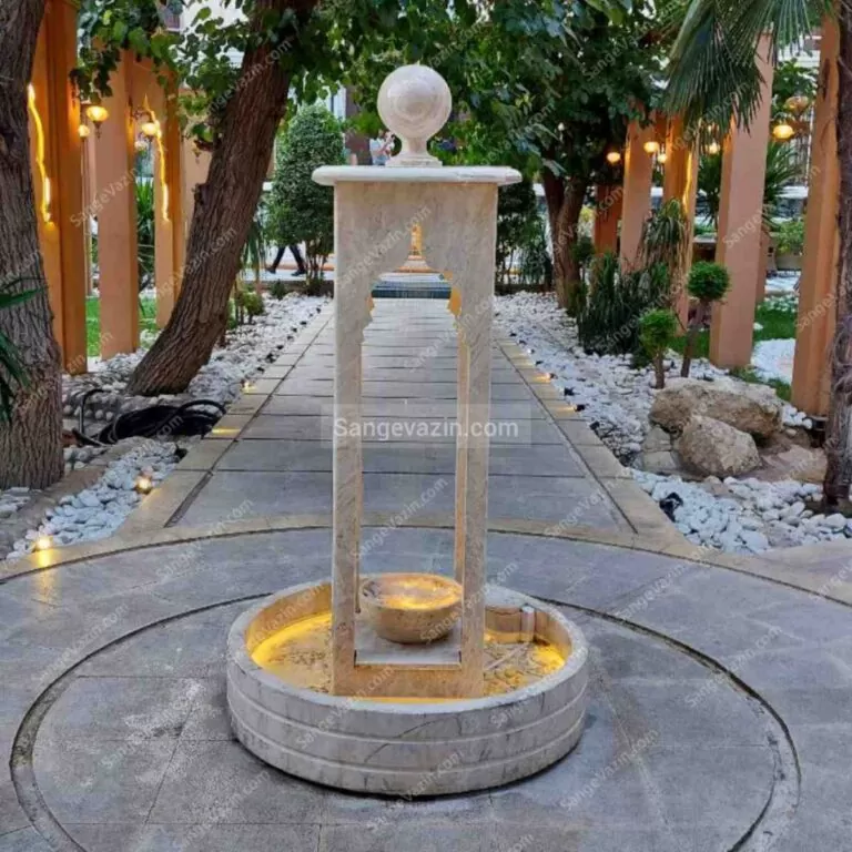 Moroccan Stone Fountain