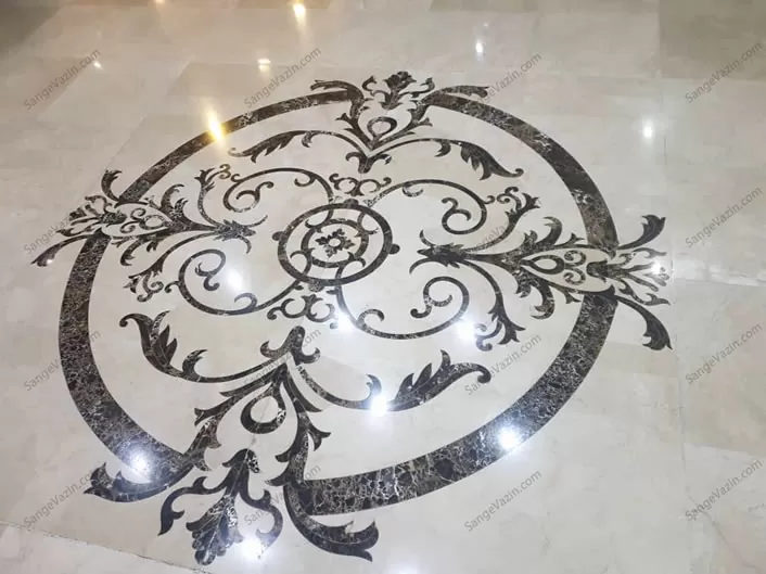  marble floor medallion