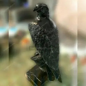 falcon statue