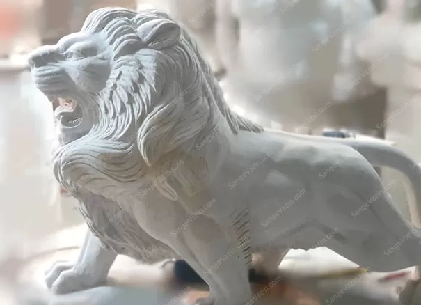 stone lion sculpture for garden