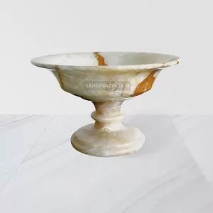 onyx marble fruit bowl