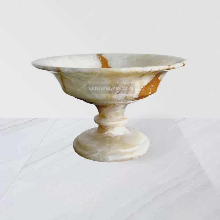 onyx marble fruit bowl