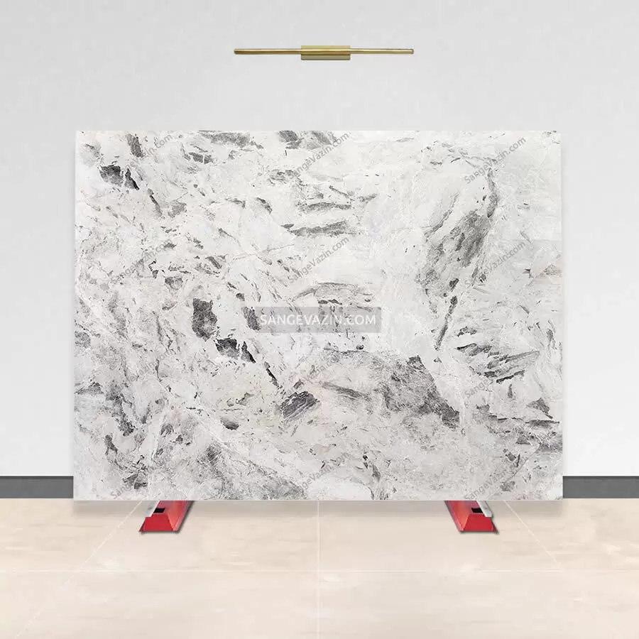 Aligoudarz crystal marble stone slab