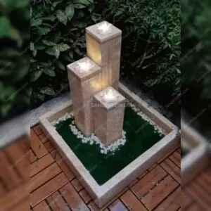 Forouz outdoor stone fountain
