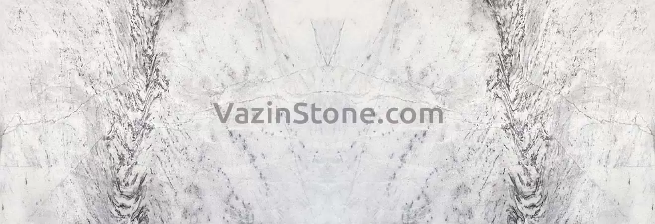 Qorve crystal marble book-matched slab