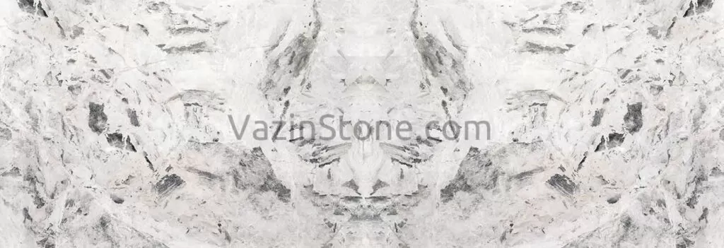 Aligoudarz crystal marble book-match stone slab