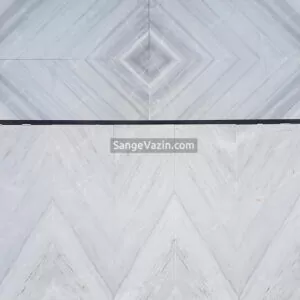 Azna crystal marble four-match slab stone 