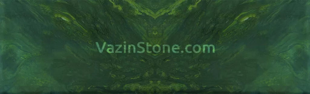 watercolor green granite book match stone slab