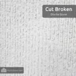 Cut broken diorite stone