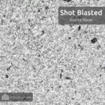 Shot blasted diorite stone