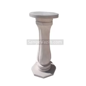 Stone flower pot and table base
