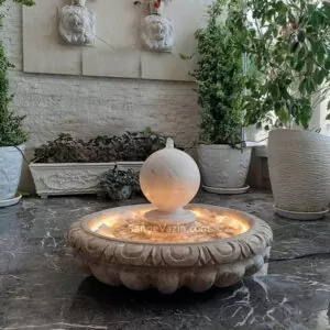 Sonbol stone fountain outdoor